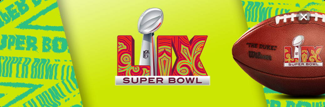 DraftKings Super Bowl promo.